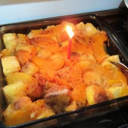 Peach Pudding Cake