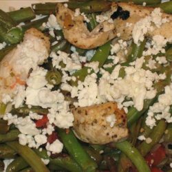 Greek Chicken and Vegetables in Foil