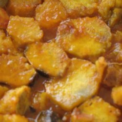 Spicy Roasted Sweet Potatoes With Orange & Honey