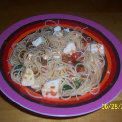 Spaghettini With Checca Sauce