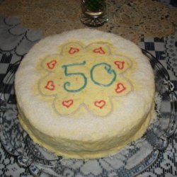 Orange Chocolate Marble Cake with Orange Buttercream Frosting