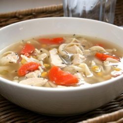 Laura's Tickle Your Tastebuds Chicken Noodle Soup