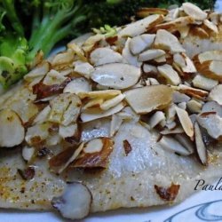 Baked Tilapia Amandine