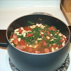 Sausage, Beans & Greens Casserole