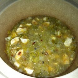 White Crock Pot Chili (With Tomatillo)