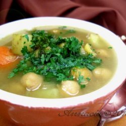 Moroccan Chickpea Soup