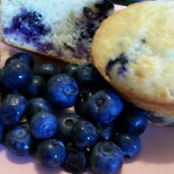 Sour Cream Blueberry Muffins