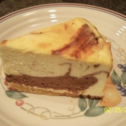 Low Carb Marble Cheesecake