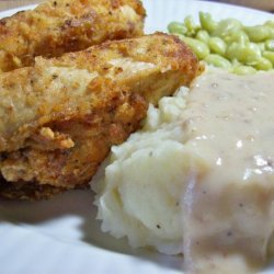 Southern Fried Chicken with Milk Gravy