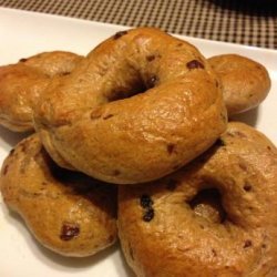 Cinnamon Raisin Bagels (Bread Machine)