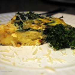 Crustless Bacon and Egg Quiche