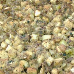 Apple-Sausage Stuffing for Turkey