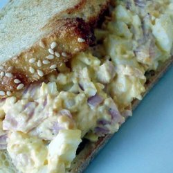 Ham and Egg Salad Sandwiches