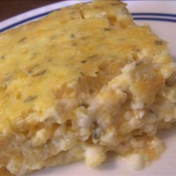 Four Cheese Egg Casserole