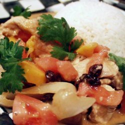 Chicken Curry With Mango