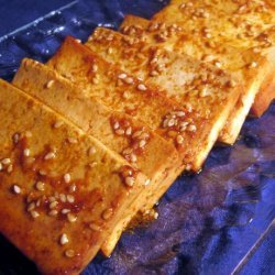 Baked Marinated Tofu