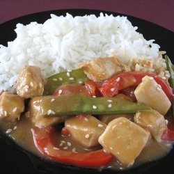 Peanut-Chicken Stir-Fry