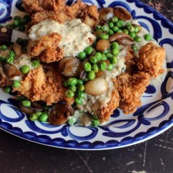 Smothered Fried Chicken