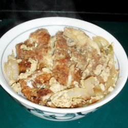 Katsu-don (Pork Cutlet Donburi)