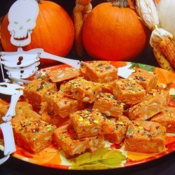 Sue's Super Easy Halloween Candy Corn Fudge