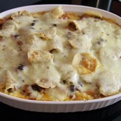 Vegetarian Tortilla Bake