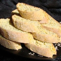 Orange Poppy Seed Biscotti