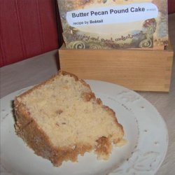 Butter Pecan Pound Cake
