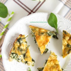 Crustless Spinach Quiche