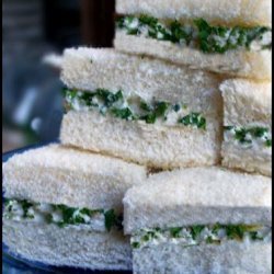 Chicken-Cucumber Party Sandwiches