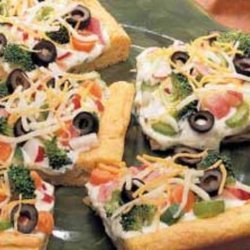 Cold Veggie Pizza