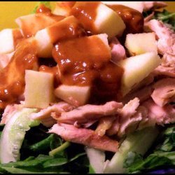 Szechwan Chicken Salad With Dressing