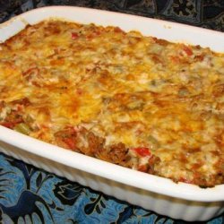 Inside out Stuffed Pepper Casserole