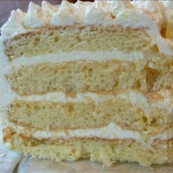 Lemon Layer Cake With Lemon Curd and Mascarpone