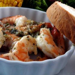 Diabetic Shrimp Scampi