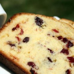 White Chocolate Cranberry Bread