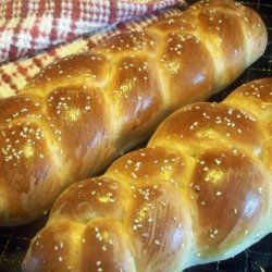 Braided Challah Bread (Bread Machine)