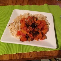 Brazilian Vegetable Curry With Spicy Tomato and Coconut Sauce