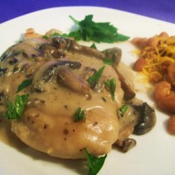 Chicken Breasts in Champagne Sauce