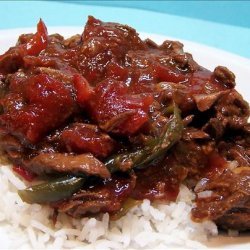 Crock Pot Pepper Steak