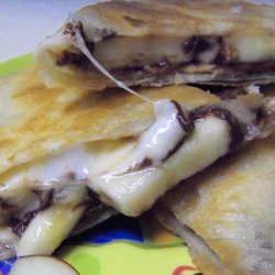 Peanut Butter S'more Quesadillas