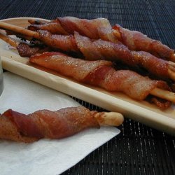 Bacon Wrapped Breadsticks