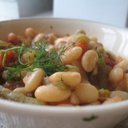 Greek Potato, Zucchini, and Bean Stew