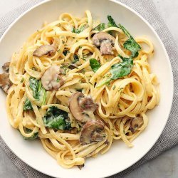 Mushrooms Florentine