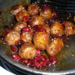 Cranberry Glazed Meatballs