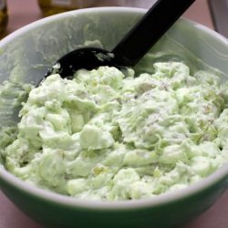 Pistachio Pudding, Pineapple Fluff Dessert Salad