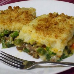 The Mixture - Green Bean, Mashed Potato, Ground Beef Casserole