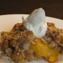 Bisquick Peach Cobbler