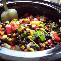 Crock Pot Black Bean Burritos