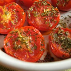 Baked Baby Roma Tomatoes