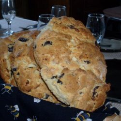 Greek Cheese and Olive Quick Bread